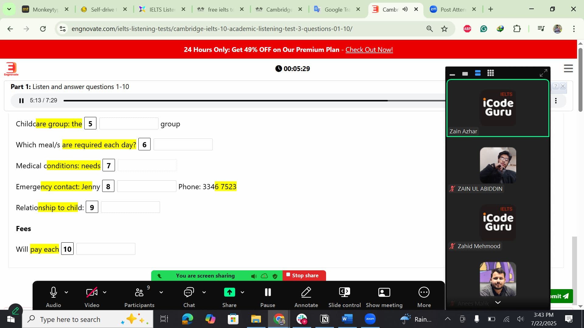 Community Educator, Web Dev & IELTS proof
